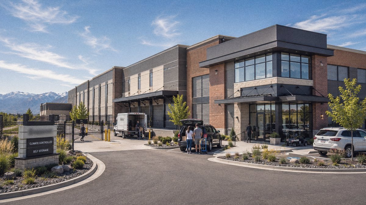 A commercial property in Utah similar to the deals BluRidge has helped finance